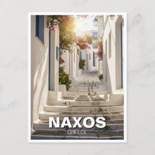 Naxos Greece Islands Travel Postcard