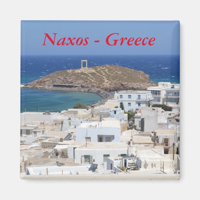 Naxos Greece Magnet (Front)
