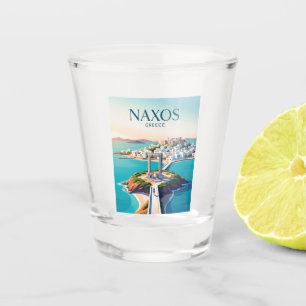 Naxos Greece Shot Glass