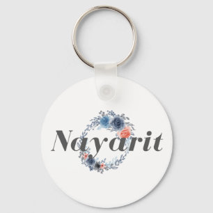 Nayarit Mexico Travel Destination Bridesmaid  Keyc Keychain