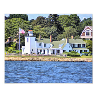 Nayatt Point Lighthouse, Rhode Island Photo Print