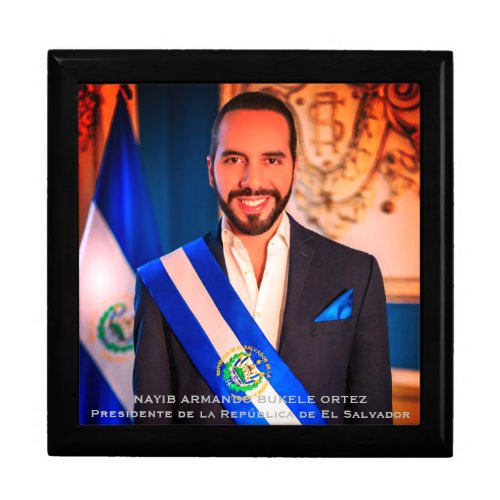 Nayib Bukele President of El Salvadore Gift Box