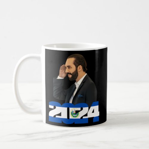 Nayib Bukele Presidente De El Salvador 2024 Coffee Mug