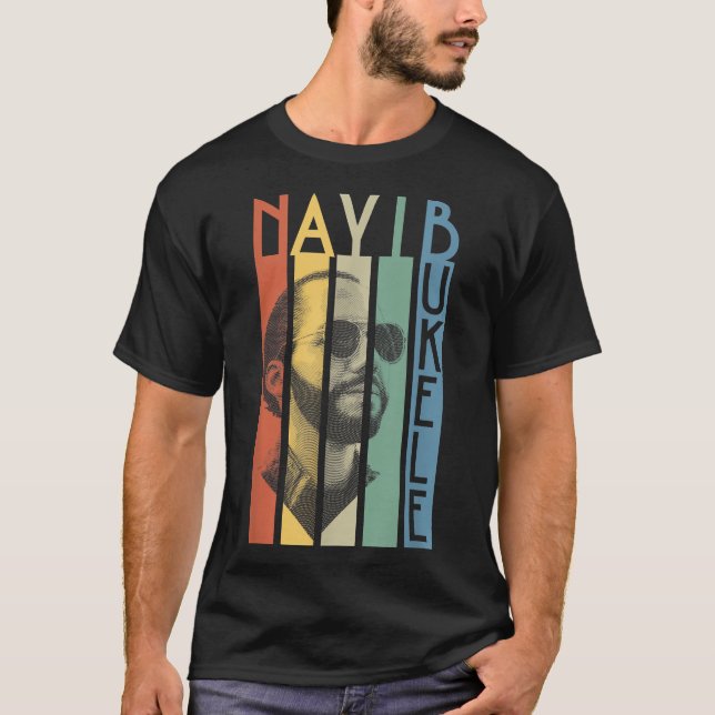 Nayib Bukele Presidente De El Salvador T-Shirt (Front)