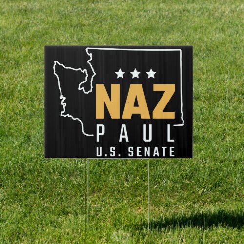 Naz Paul For Senate T Shirt Sign