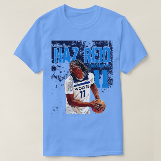 Naz reid Timberwolves T-Shirt (Design Front)