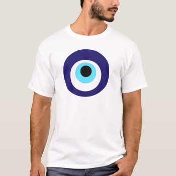 Nazar Amulet (nazar Boncuğu) T-shirt by UberTee at Zazzle