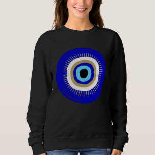 Nazar Evil Eye Charm for Protection Islamic Islam Sweatshirt