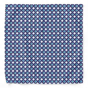 Nazar Evil Eye Protection Amulet Blue Bead Symbol Bandana