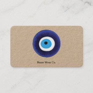 Nazar Evil Eye Protection Symbol Business Card