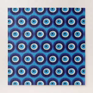 Nazar Evil Eye Protection Symbol Jigsaw Puzzle