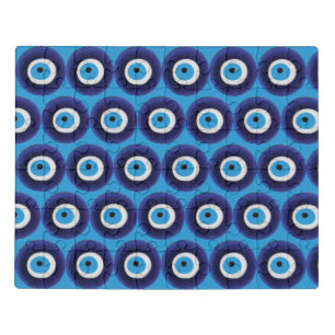 Nazar Evil Eye Protection Symbol Jigsaw Puzzle