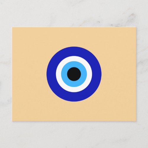 Nazar Evil Eye Protection Talisman Postcard