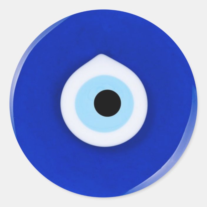 Nazar Evil Eye Stickers | Zazzle.com