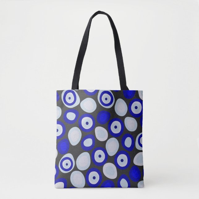Nazar Evil Eye Tote Bag (Front)