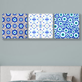 Nazar Protection Canvas Set Acrylic Photo Tile