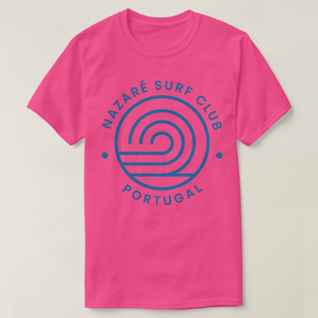 Nazare Surf Club Portugal TShirt (Design Front)