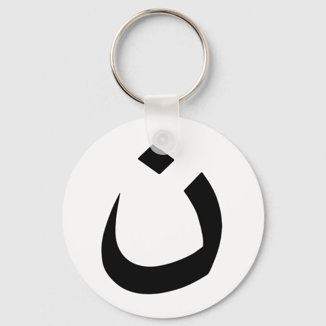 "NAZARENE - CHRISTIAN SOLIDARITY" KEYCHAIN (Front)