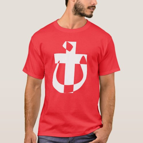 Nazarene Symbol Solidarity Christian Cross T_Shirt