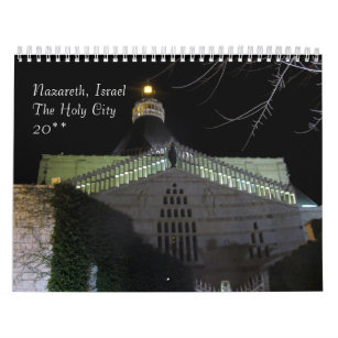 Nazareth Scenes Calendar