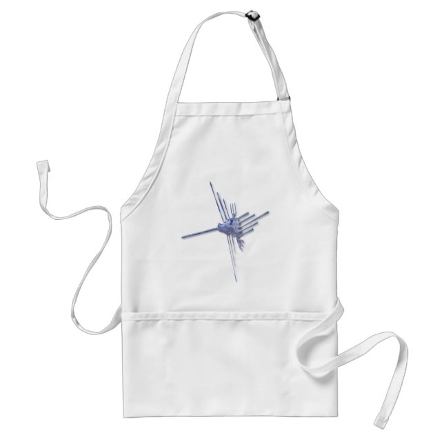 Nazca Hummingbird glass apron (Front)