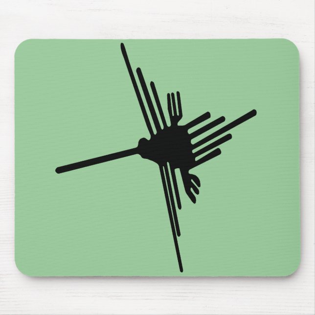 Nazca Hummingbird mousepad (Front)