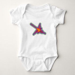 Nazca Hummingbird Peru Drawing Baby Bodysuit