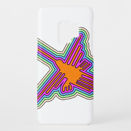 Nazca Hummingbird Peru Drawing Case_Mate Samsung Galaxy S9 Case