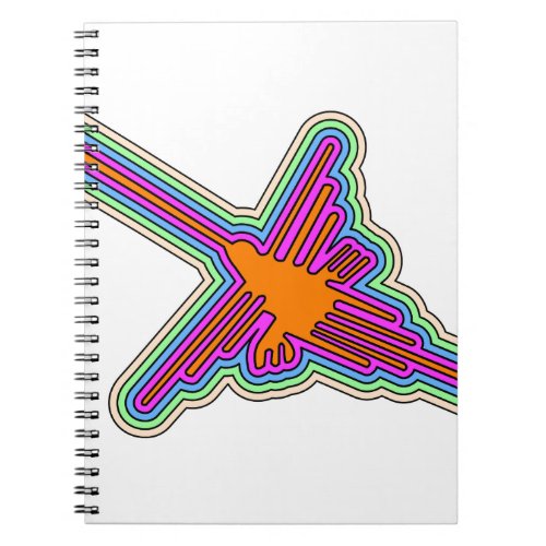 Nazca Hummingbird Peru Drawing Notebook