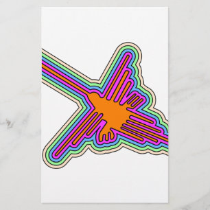 Nazca Hummingbird Peru Drawing Stationery