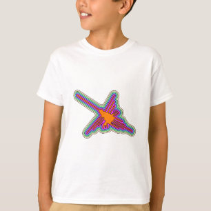 Nazca Hummingbird Peru Drawing T-Shirt