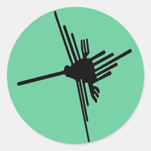 Nazca Hummingbird sticker (Front)