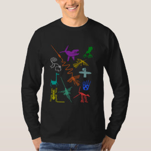 Nazca Lines Ancient Astronaut South America Peru T-Shirt
