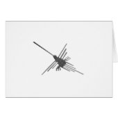 Nazca Lines Hummingbird Newsprint (Front Horizontal)