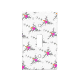 Nazca Lines Hummingbirds Light Switch Cover