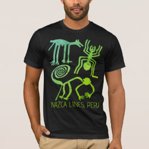 Nazca Lines, Peru Aliens T-Shirt