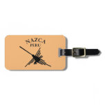 Nazca Peru Hummingbird With Curved Text Luggage Tag Nazca Peru Hummingbird With Curved Text Luggage Tag