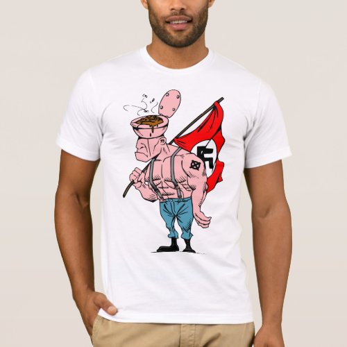 Nazism Fascism Discrimination Skinhead T_shirt