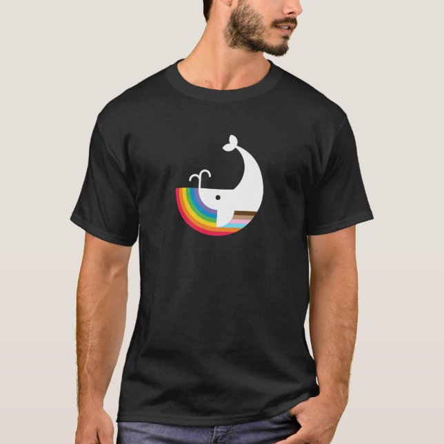 NB Pride Butch-Cut Whale Tee (Standard) (Front)