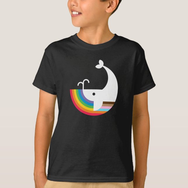 NB Pride Children's Whale Tee (Front)