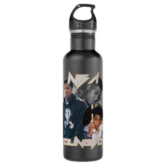 NBA YOUNGBOY Classic Essential T Shirt Stainless Steel Water Bottle
