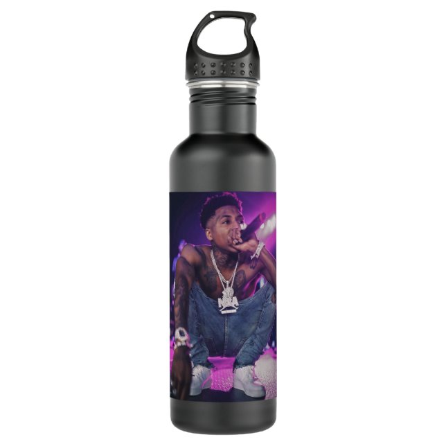 Nba Youngboy Classic T Shirt Stainless Steel Water Bottle (Front)
