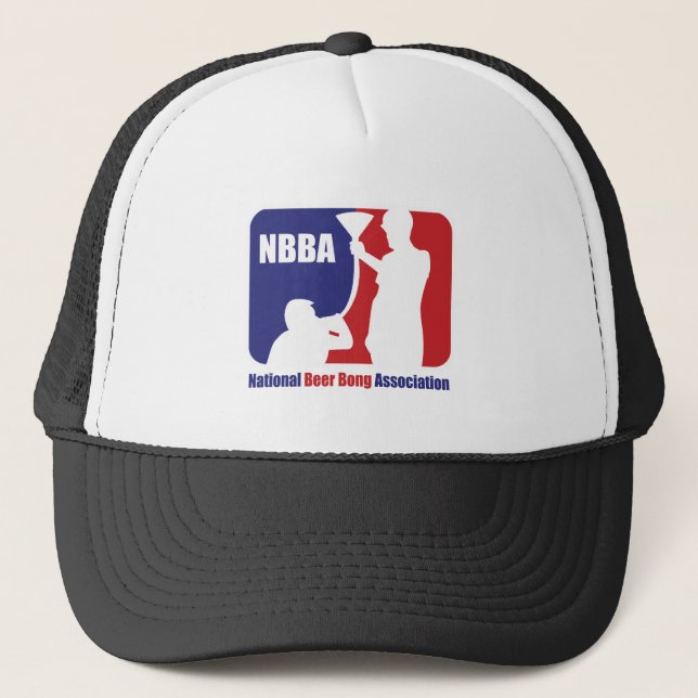 NBBA, Nationatl Beer Bong Association Trucker Hat (Front)