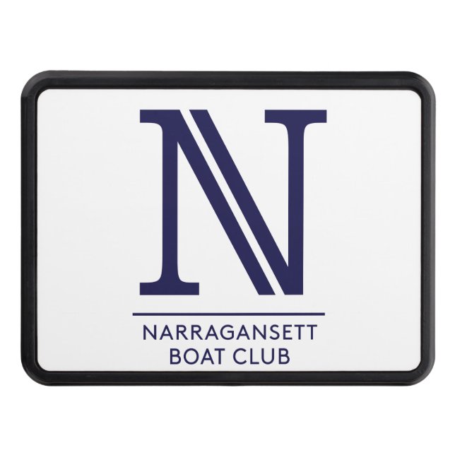 NBC "N" logo trailer hitch plub Cover (Front)