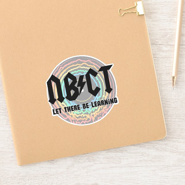 NBCT Rock inspired sticker  (Notebook)