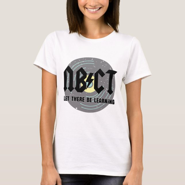 NBCT Rocker Style Personalized  T-Shirt (Front)
