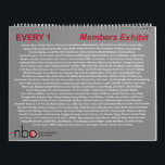 NBO Every 1 2022 Exhibit Calendar<br><div class="desc">This is a calendar of the National Basketry Organization's Every 1 2022 online exhibit showing all 165 basketmakers' work. Each month has an image of 15 baskets from Every 1 2022. Out of 390 works submitted, these 165 were selected for the online exhibit. An amazing collection of basketry work to...</div>