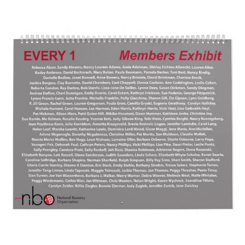 NBO Every 1 2022 Exhibit Calendar