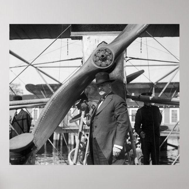 NC4 Airplane, 1918 Poster (Front)