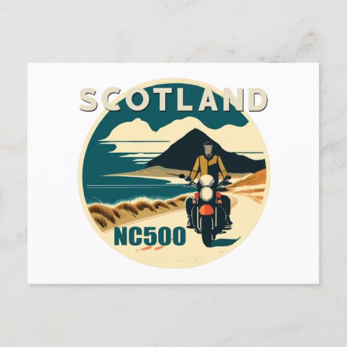 NC500 SCOTLAND HOLIDAY POSTCARD